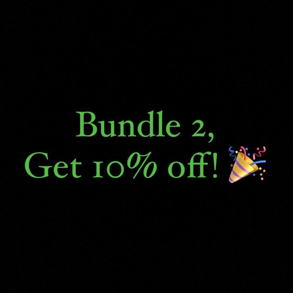 Bundle and Save!!! 